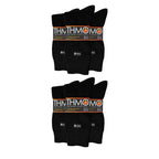 Mens Thermal Indoor Slipper Socks with Grips (Multipack Options)