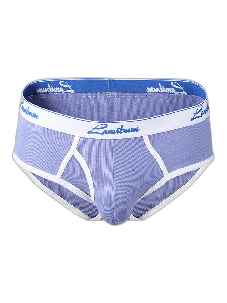 2 Pack Men's Thread Cotton Pouch Briefs
