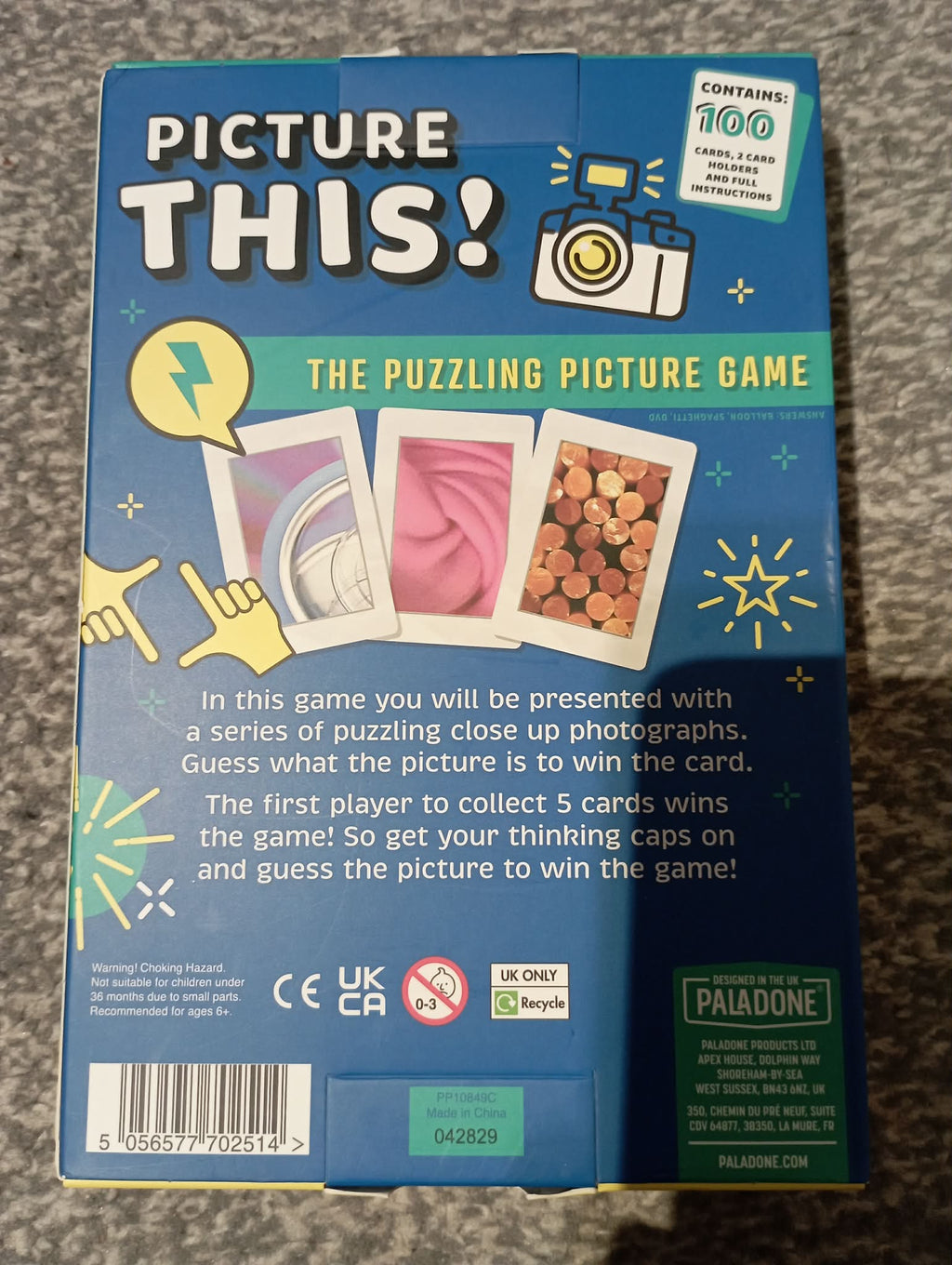 PICTURE THIS 3+players (age 6+)