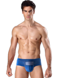Aoelemen 4 Pack Men's Breathable U Convex Pouch Briefs