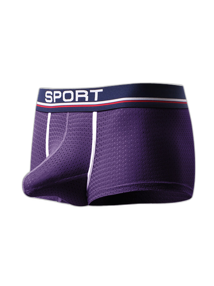 2 Pack Breathable Separate Pouch Boxer Briefs