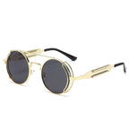 Fashionable And Unique Steam-wave Tinted Sunglasses