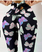 Hip-Lifting Sweatpants Leggings Women's Yoga Pants Stretch Fitness Pants
