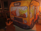 NEW Kids Yellow Play Tent Bus – Indoor & Outdoor