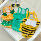 Dog Cute Bee Shape Swimsuit Suspenders Bifeet