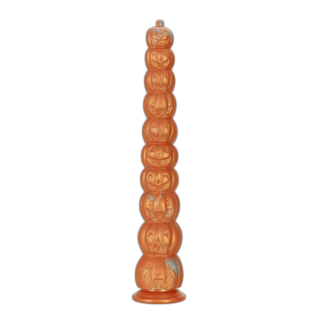 Halloween Pumpkin - Long Anal Plug - Anal Bead