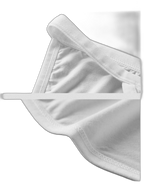 2 Pack Men's U-Shaped Pouch Low-Rise Metal-Clasp Thin Briefs