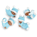 CLUB GREEN Resin Blue Playful Black Baby, Blue, 71 x 37 x 43 cm, Pack of 12