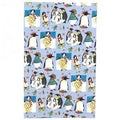 Christmas Penguins Tea towel by Emma Ball