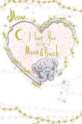 Me to You Hand Made Mother's Day Card - Mum I Love You to The Moon and Back
