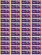 48 x Cadbury Dairy Milk Turkish Chocolate Bar 47G
