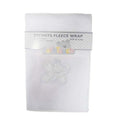 Soft Touch White Baby Fleece Pram Blanket 75 x 100cm approx