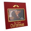 Wendy Jones Blackett Photo Frame - Our First Christmas - 6" x 4" - XM1472