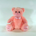 Luxury Baby pink sitting bear 38cm girl pink