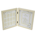 New Baby's 1st Year Photo Frame Silver Teddy
