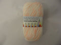 Teddy Papoose Baby Double Knitting Wool / Yarn 100g - Cream Peach Mix 806