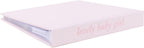 Baby Photo Album - 4'x6' - Carousel Design - Pink Baby Girl