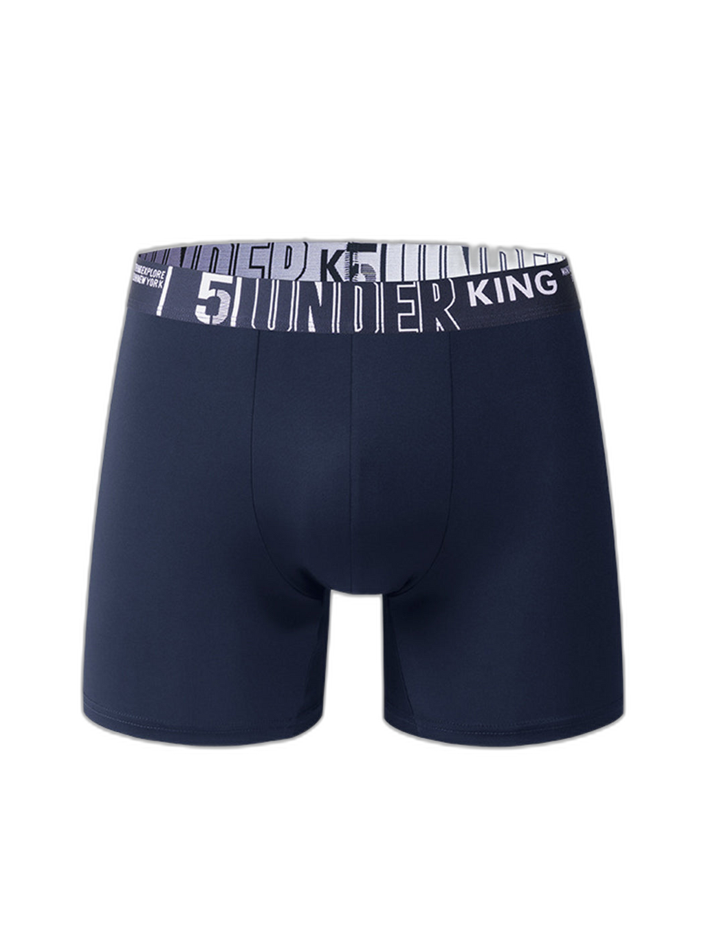Breathable Sports Boxer Briefs with Open Fly