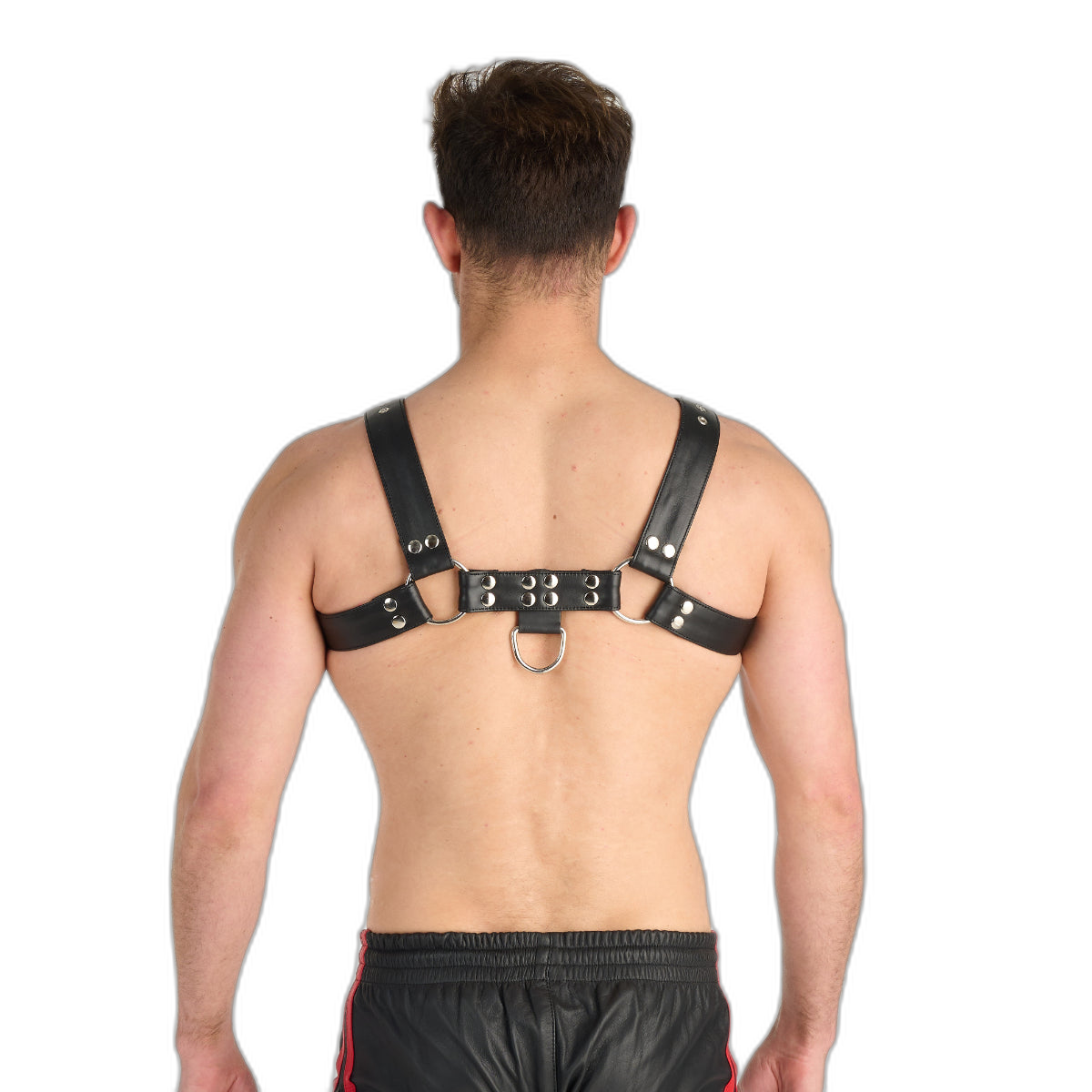 Prowler RED Leather Premium Butch Harness Black