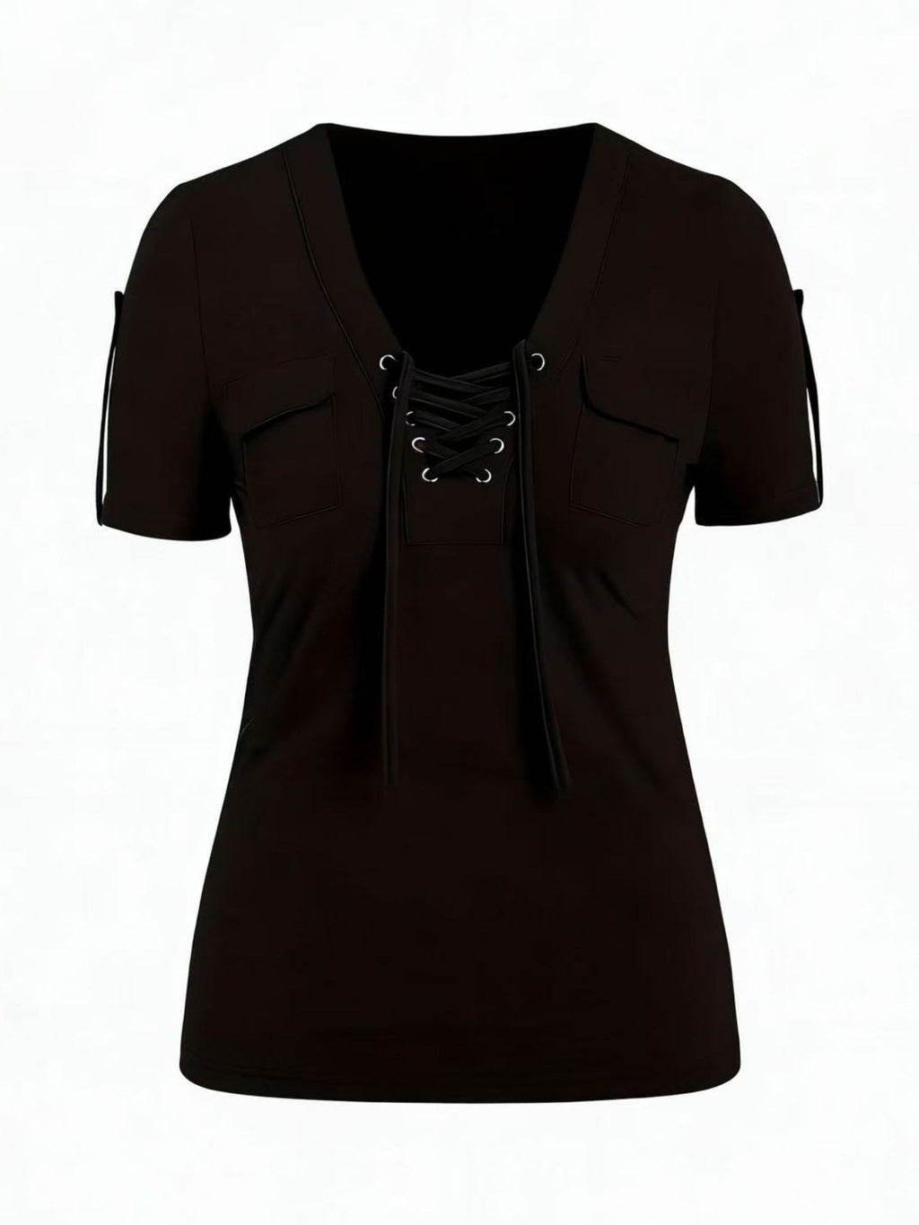 Fashionable Casual Women's Short-sleeve Top