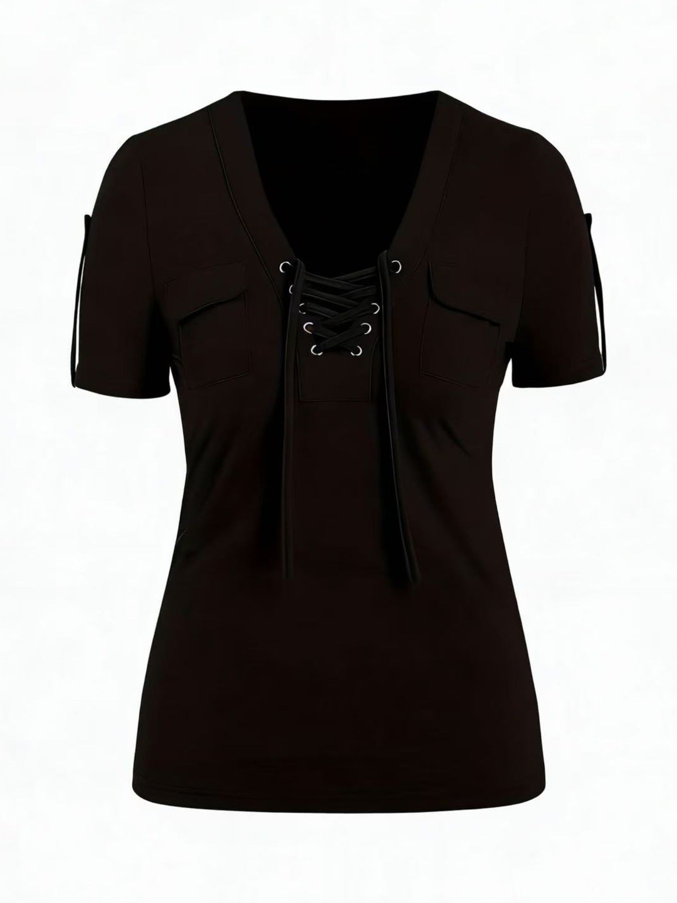 Fashionable Casual Women's Short-sleeve Top