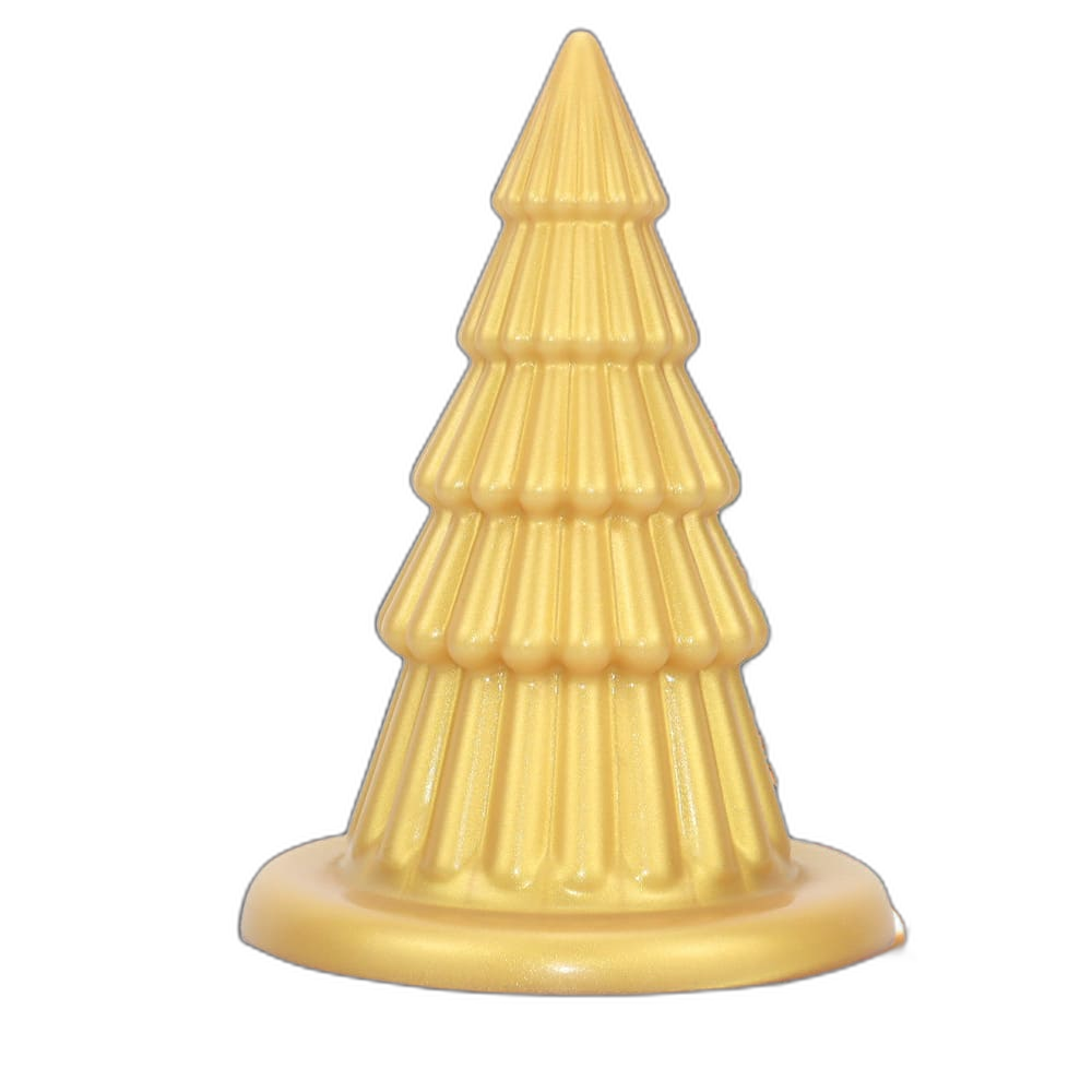 Golden Whirl - Silicone Anal Plug - Anal Sex Toy