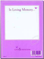 Grave Card - In Memory Of A Dear Grandma - Free Card Holder - M09