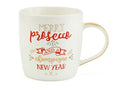 Merry Prosecco and A Champagne New Year - Christmas Mug - Great Secret Santa Gift