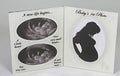 Baby First Scan Photo - Glass Double photo frame baby scan sonogram