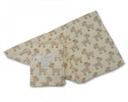 Luxury Soft Fleece Baby Blanket with Cute Giraffe Design 75 x 100cm for Babies from Newborn