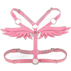 Angel Wings Leather Harness