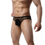 Mesh Fishnet Briefs