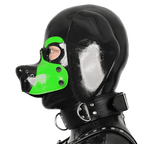 Furrjoi Silicone Beagle Hood Lime Green