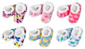 Snoozies ~ Baby Snoozies! ~ Foot Coverings ~ Slippers (Medium ~ 3-6 Months, Cars & Trucks ~ (White))