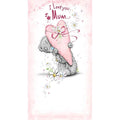 Me To You Bear Mum Holding Large Heart Mother's Day Card