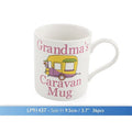 The Leonardo Collection Grandma's Caravan Novelty Gift Boxed Mug, White