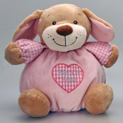 Baby's 1st Puffball Puppy - Pink