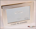 Silver plated I love My Grandma Photo frame