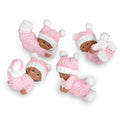 CLUB GREEN Resin Pink Playful Black Baby, Pink, 71 x 37 x 43 cm,  one supplied
