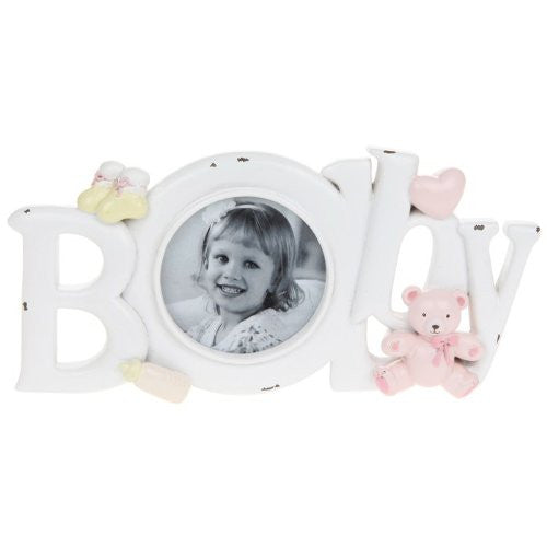 Vintage Style Baby Girl Photo Frame Gift