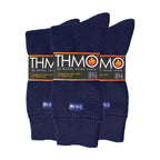 Mens Thermal Indoor Slipper Socks with Grips (Multipack Options)