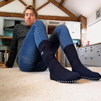 Mens Thermal Indoor Slipper Socks with Grips (Multipack Options)