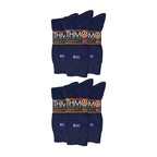 Mens Thermal Indoor Slipper Socks with Grips (Multipack Options)
