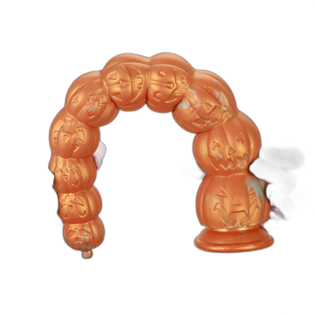 Halloween Pumpkin - Long Anal Plug - Anal Bead