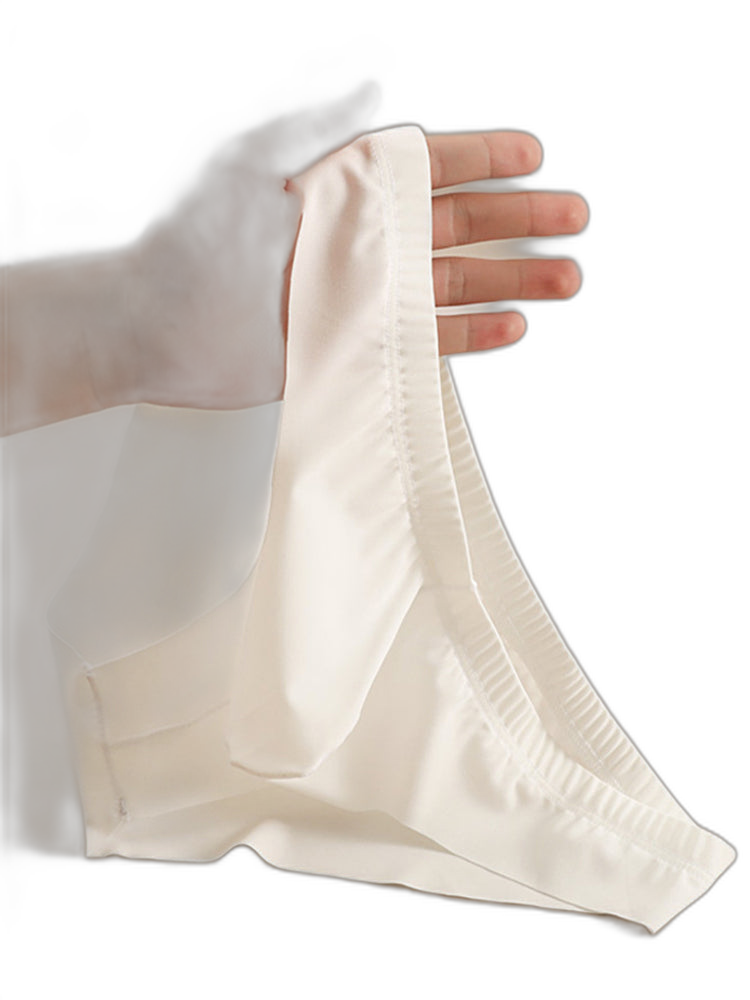 4 Pack Men's Ice Silk Lightweight Breathable Minimalist Briefs