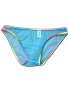 3-pack Men's Ultra-sheer Rainbow-edge Mesh Briefs