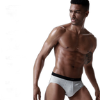 4 Pack Cotton Support U Convex Pouch Briefs