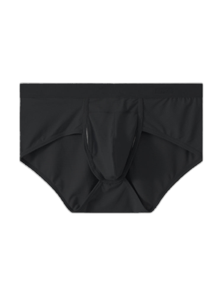 4 Pack Men's Large Pouch Separation Ice Silk Briefs
