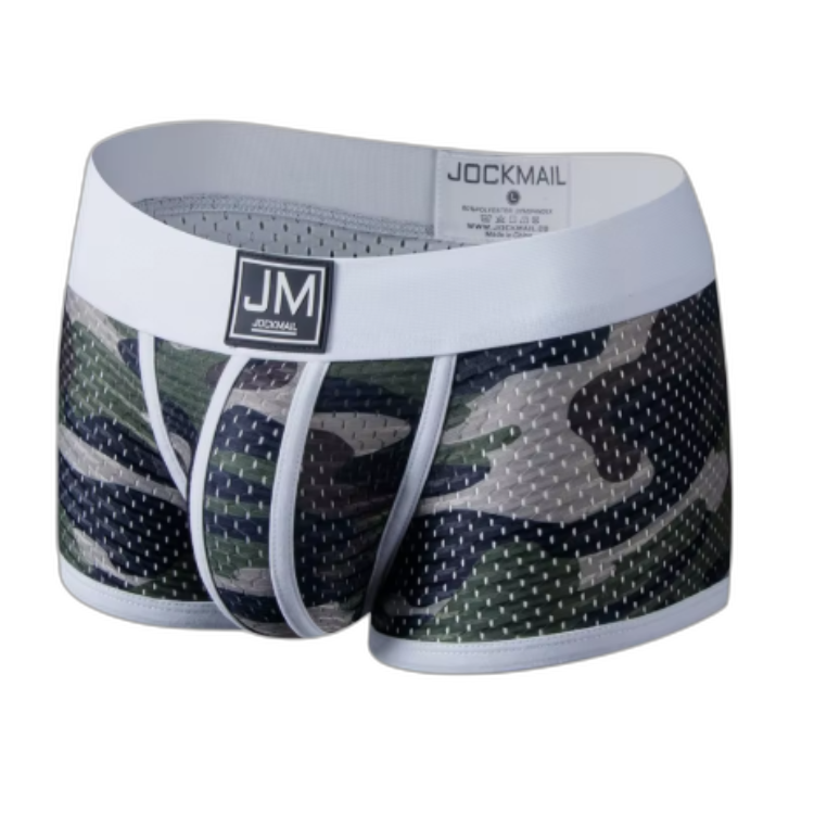 Jockmail Coloured Military Mesh Boxers (6 Pack)