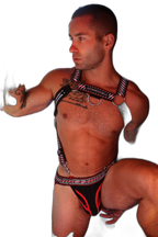 Breedwell Gymnetixxx Body Harness Red